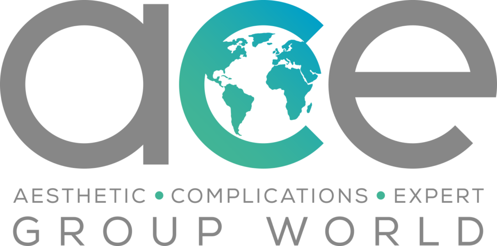 Ace Group logo, showcasing their collaboration with Renaisskin in providing high-quality medical aesthetics services.